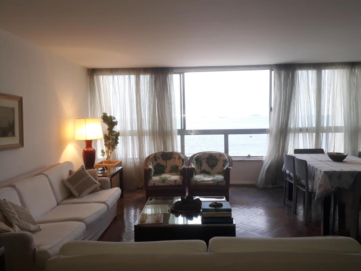 Copacabana Vista Mar Cobertura 2 Andares De Frente Para Os Fogos Do Reveillon Com 5 Quartos, 5 Ar-Condicionados, 6 Banheiros E Garagem Gratuita Ρίο ντε Τζανέιρο Εξωτερικό φωτογραφία